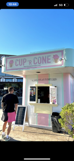 Cup’r cone Deluxe Homemade ice cream