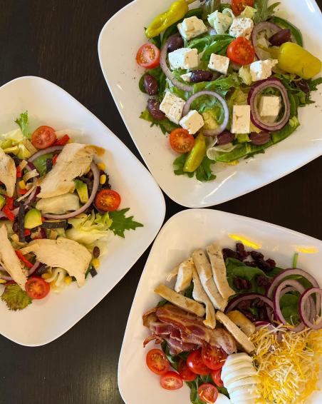 We have 13 different salads to choose from! 