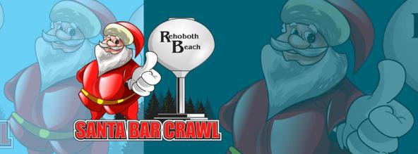Rehoboth Beach Santa Bar Crawl