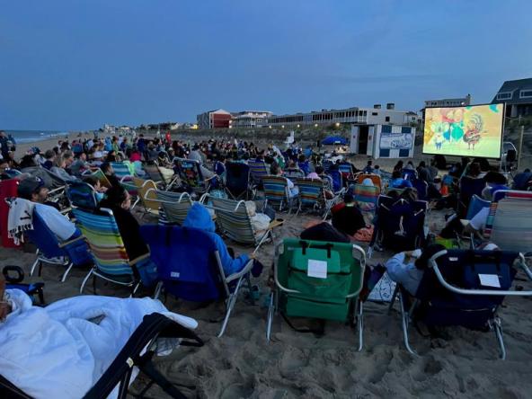 Monday Night Movies on the Beach