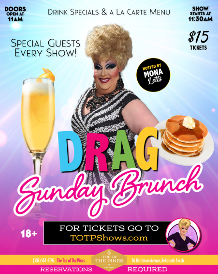Drag Brunch at Top of the Pines!
