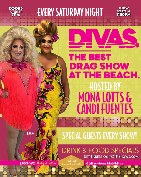 DIVA&#039;s: The Best Show at The Beach with Host Mona Lotts &amp; Candi Fuentes