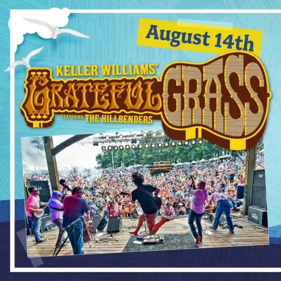 Rocking The Docks - Coastal Delaware Outdoor Series Presents:  Keller Williams&#039; Grateful Grass